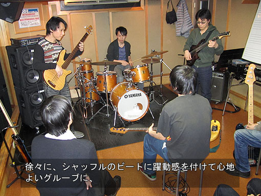 レッスン風景：blues